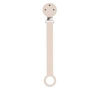 Nattou Pacifier Clip with Universal Holder Silicone, 21 cm, Beige