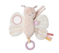 Nattou Papillon d'éveil, en Polyester, avec différentes Activités, env. 30 cm, Alice et Pomme, Rose poudré