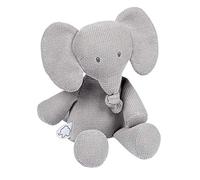 Nattou- Peluche, 929004, Gris tricoté