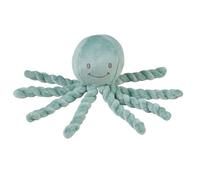 Nattou Peluche Poulpe Lapidou – Compagnon de route dès la naissance, 7,5 cm, Polyester, Turquoise