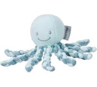 Nattou Peluche Poulpe, Dès la Naissance et Pour Bébés Prématurés, 23 cm, Vert menthe