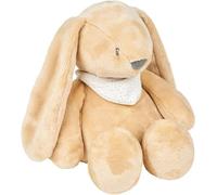 Nattou Peluche Veilleuse Lapin, Sleepy, 7 Teintes naturelles, Boîte à musique intégrée, Batterie Rechargeable USB, 19,3 x 11 x 30,5 cm, Végétalien, Peluche/polyester, Marron clair