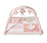 Nattou Tapis d'éveil avec Arche de Jeu et 25 Activités, en polyester, Renard et Lapin, env. 80 x 90 cm, Alice et Pomme, Rose/Blanc