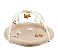NATTOU - Tapis d'éveil pouf avec arches Diamètre 90cm CHARLIE