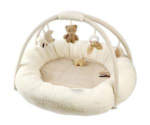 Nattou TEDDY Coussin d’activités écru avec arche