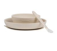 Coffret repas 3 pièces silicone VERT Nattou