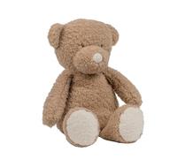 Nattou Veilleuse Ours, Doudou, Différentes Couleurs, Peluche/Polyester, Vegan, 19 cm, Sleepy, Marron