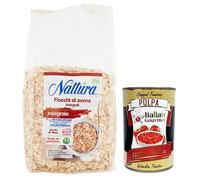 Wasa Original Lot de 3 crackers avec 100 % farine de seigle, tranches croustillantes avec farine de seigle entier, riches en fibres, 275 g + boîte italienne Gourmet Polpa di Pomodoro 400 g