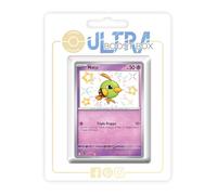 Natu 151/091 Chromatique Secrète - Myboost X Écarlate et Violet 4.5 - Destinées de Paldea Coffret de 10 Cartes Pokémon Françaises