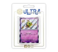 Natu 151/091 Chromatique Secrète - Ultraboost X Écarlate et Violet 4.5 - Destinées de Paldea Coffret de 10 Cartes Pokémon Françaises