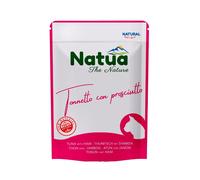 NATUA Thon naturel avec jambon en gelée pour chats 70 g