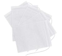 NATUCE 100Pcs Sachets Filtre à Thé Jetables,Sachets de Thé Vide avec cordon, Sachet de thé en papier, non blanchi, pour thé en vrac, Herbes, thé et café, 6 cm x 8 cm