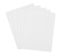 NATUCE 5 Pièces Pratique de la Peau de Tatouage, Peau Synthétique Tatouage,Exercices de Tatouage, Convient aux Débutants en Tatouage et Artistes Expérimentés-19x14x 0,1 cm,Blanc