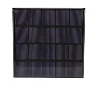 Natudeco 1.2W 5V Panneau Solaire Mini Chargeur Solaire DIY Léger Portable Réutilisable Batterie 3.7V pour Téléphones Cellulaires Micro Appareils Électroniques Torches Éclairage Lampes