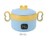 Natudeco Boîte à lunch électrique Bol isotherme chauffant Boîte à lunch chauffante automatique en acier inoxydable, rechargeable par USB, pour le bureau et les déplacements