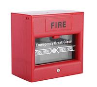 Natudeco Bouton dalarme pour Sortie de Secours Bouton d'alarme Incendie Bouton d'urgence Pour Centre Commercial, Immeubles De Bureaux, Maison