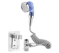 Natudeco Douche Pulvérisateur Douchette Ménage Pressurisée Douchette Tête Pulvérisateur Outil De Lavage Des Cheveux pour Mur Douche Kit pour Le Lavage Des Cheveux Pet Chien Rinçage