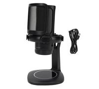 Natudeco Gaming Microphone USB Condenser Gaming Microphone Noise Annulation du condenseur Mic avec Mute USB PC Micro pour podcasts Vidéos pour Le podcasting en Streaming