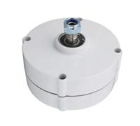 Natudeco Générateur à double arbre 48 V, alternateur triphasé à courant alternatif, moteur électrique synchrone à aimant permanent pour éolienne (100W)