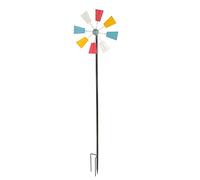 Natudeco Jardin Wind Spinner Yard Wind Spinner Metal Kinetic Weather Spinner 360 Degrés Kinetic Wind Spinners Fer Coloré Paysage Petit Moulin À Vent