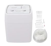 Natudeco Kit D'irrigation Goutte à Goutte WiFi Kit D'arrosage Automatique Télécommande Double Pompe Système D'arrosage Automatique Solution D'arrosage Goutte à Goutte Numérique pour 20 Plantes en Pot