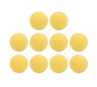 Natudeco Lacrosse Ball Set Soft PVC Practice Balls Elastic Excellent Grobe Globe Multifinectional Massage Lights Massage Globes Set for Kids Club Training (10pcs)