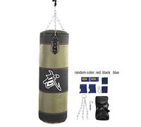 Natudeco Lot de 8 Sacs de Sable remplissables à Poids réglables, vides, pour Boxe, MMA, entraînement, Crochet, karaté, de Frappe (60 cm) (60 cm) (80 cm) (80 cm)