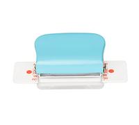 Natudeco Manual Binding Mini Metal 6 Hole Linding Lettre Taille A4 A5 B5 Book Cinch Binding Machine pour Home Office (Bleu clair)
