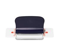 Natudeco Manual Binding Mini Metal 6 Hole Linding Lettre Taille A4 A5 B5 Book Cinch Binding Machine pour Home Office (Bleu)