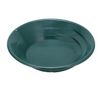 Natudeco Plateau d'orpaillage manuel pour l'extérieur, 380 mm, plat d'orpaillage, poêle de lavage en or vert pour les zones montagneuses, les rivières et les ruisseaux
