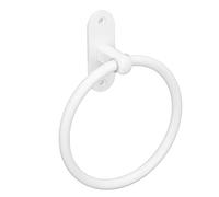 Natudeco Porte Serviette Mural Rond Anneau Serviette Porte-Serviettes pour Salle de Bain pour Salle de Bains, Cuisine, Chambre Coucher 16 cm