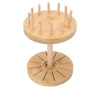 Natudeco Spools Rack de filetage en bois Habit de filetage pour la couture, le courte