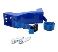 Natudeco Support de RéServoir de Propane Cylindre Support De Bouteille De Gaz Support Mural Fixe Pour Bouteille De Gaz Fixation avec Vis pour réservoir de (Bleu)