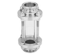 Natudeco Verre De Regard Sanitaire en Acier Inoxydable 304 Flow, Connexion De Type Tri Clamp 38Φ Adapté Aux Applications De Haute Pureté Et à L'observation des Fluides