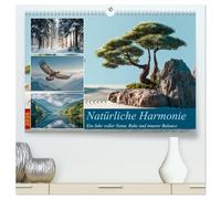 Natürliche Harmonie (hochwertiger Premium Wandkalender 2026 DIN A2 quer), Kunstdruck in Hochglanz: Dieser Kalender entführt dich Monat für Monat in ... schaffen Oasen der Gelassenheit im Alltag.