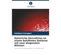 Natürliche Konvektion an einem belüfteten Gehäuse mit zwei diagonalen Blöcken: Laminare natürliche Konvektion mit zwei Blöcken