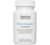 NatuGena Complexe de chrome | 120 gélules | Picolinate de chrome, chlorure de chrome III & phospholipides | végétalien