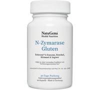NatuGena N-Zymarase Gluten | 90 gélules | avec Tolerase® G, fenouil, cumin & gingembre | végétalien