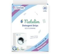 Natulim - Détergent en bandes pour machine à laver (36 lavages) - Effet adoucissant, écologique, hypoallergénique, Zero Waste - Vêtement propre et doux sans salir la planète (parfum lavande)