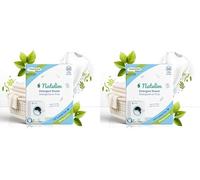 Natulim - Feuilles Lessive 50 Lavages - Sans produits chimiques - Convient aux peaux sensibles - Zéro Déchet et Sans Plastiques - Se dissout même à basse température - Sans Parfum (Lot de 2)
