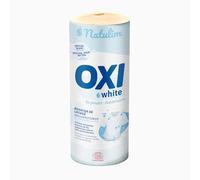 Natulim Oxi White - Poudre blanchissante ECO - Renforce l'effet blanchissant sans eau de Javel - Elimine les taches et les odeurs des vêtements blancs - Respectueux de l'environnement 500gr