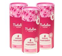 Natulim - Perles Parfumées pour Lessive (90 Lavages) - Parfum Longue Durée - Sans Produits Chimiques - Convient aux Peaux Sensibles - Senteur Florale - Pack de 3