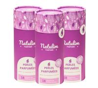 Natulim - Perles Parfumées pour Lessive (90 Lavages) - Parfum Longue Durée - Sans Produits Chimiques - Convient aux Peaux Sensibles - Senteur Lavande - Pack de 3