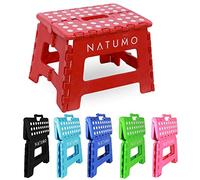 NATUMO® Tabouret pliable, aide à la montée, repose pieds, pour jardin, cuisine, salle de bain,150 kg, pliable, pour enfants et adultes