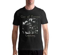NATUOFU Clan of Xymox Creatures Man's Sporty Cotton Short Sleeve T Shirt Black M
