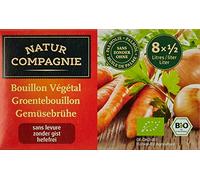 Natur Compagnie Bouillon Légumes Sans Levure Sans Sucre Bio 88g