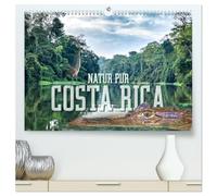 Natur pur, Costa Rica (hochwertiger Premium Wandkalender 2026 DIN A2 quer), Kunstdruck in Hochglanz: Beeindruckende Bilder aus Costa Ricas Nationalparks.