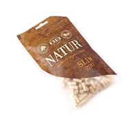 NATUR Slim Filtres Biodégradables 6 mm Diamètre 200 Filtres par Sachet de 10 Sacs (2000 Filtres)