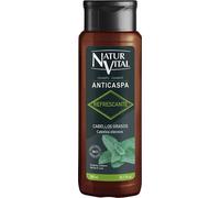 Natur Vital Men Shampooing rafraîchissant anti-pelliculaire pour cheveux gras 300 ml