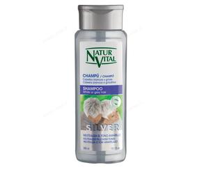 NATUR VITAL Silver - Shampooing Neutraliseur de Jaune - 300ml